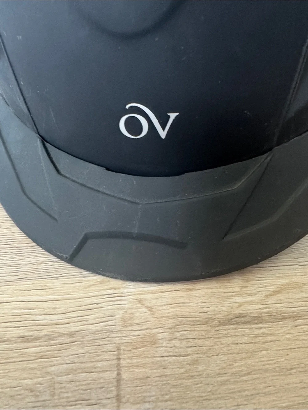 OV Matte Black Equestrian Riding Helmet